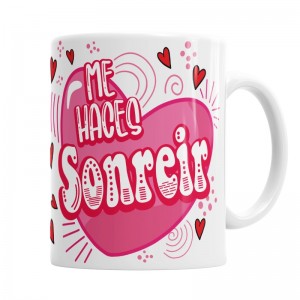 Taza Me Haces Sonreir  Tazas - La Cesta Mágica