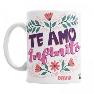 Taza Amor Infinito  Tazas - La Cesta Mágica