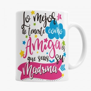 Taza Amiga y Madrina  Tazas - La Cesta Mágica