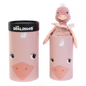 Peluche en caja Pomelos el avestruz 33cm  Peluches y Mas - La Cesta Mágica