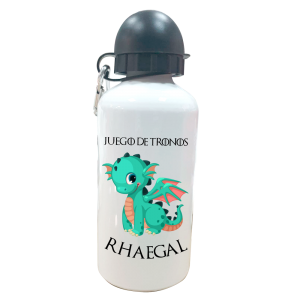 Botella Personalizada Rhaegal  Botellas aluminio - La Cesta Mágica