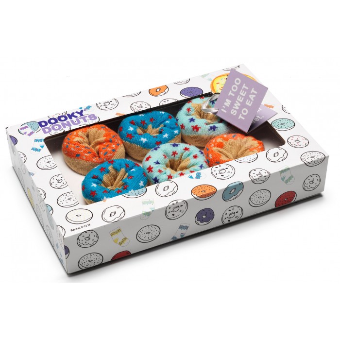 Calcetines Donuts Blueberry  Ropa Bebé - La Cesta Mágica