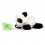 Peluche Panda + Sujeta Chupete Mordedor Verde RaZbuddy