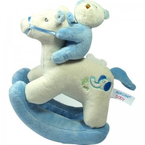Caballo Balancín Musical  Peluches y Mas - La Cesta Mágica