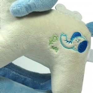 Caballo Balancín Musical  Peluches y Mas - La Cesta Mágica