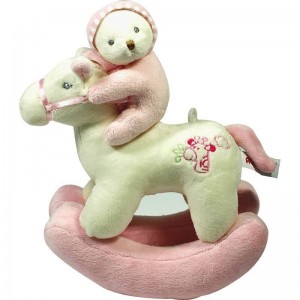 Caballo Balancín Musical  Peluches y Mas - La Cesta Mágica
