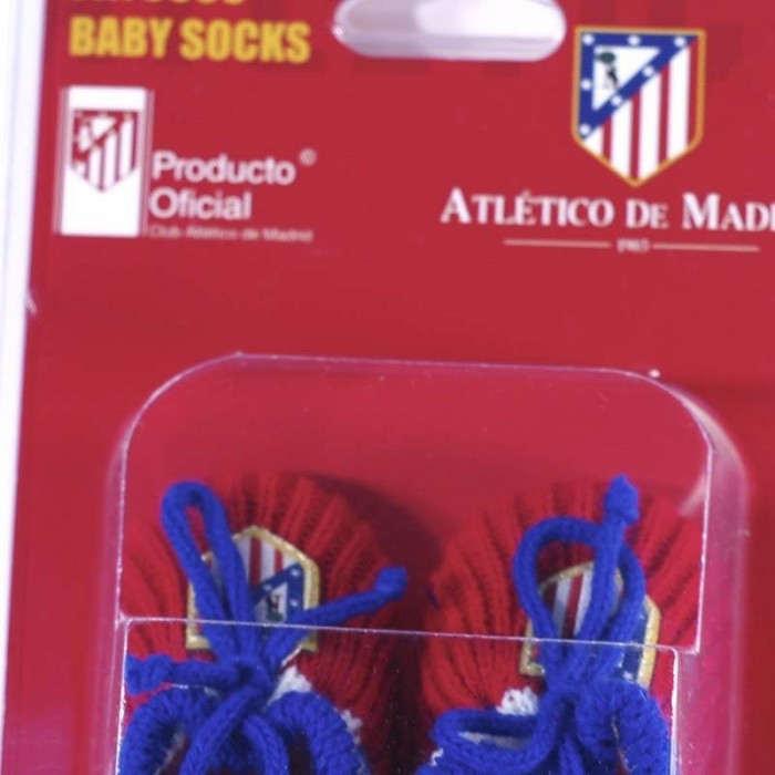 Patucos Atletico de Madrid - Regalo para bebe