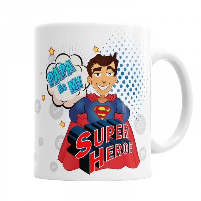 Taza Super Papá  Tazas - La Cesta Mágica