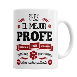 Taza Eres el Mejor Profe  Tazas - La Cesta Mágica
