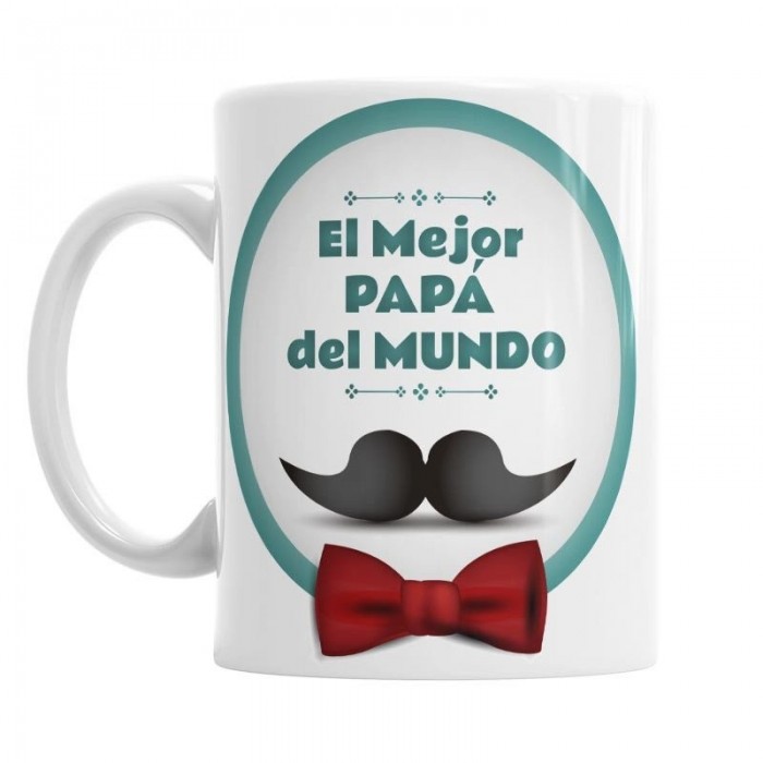 Taza El Mejor Papá del Mundo  Tazas - La Cesta Mágica