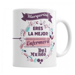 Taza Para la Mejor Enfermera I  Tazas - La Cesta Mágica