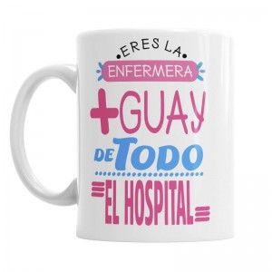 Taza Para la Enfermera más Guay  Tazas - La Cesta Mágica