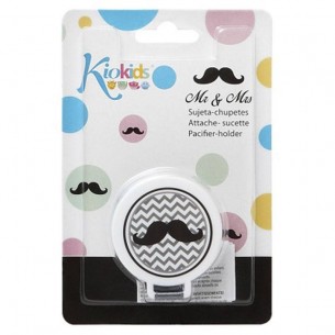 Sujetachupetes Bigotes Kiokids  Alimentacion y Lactancia - La Cesta Mágica 2