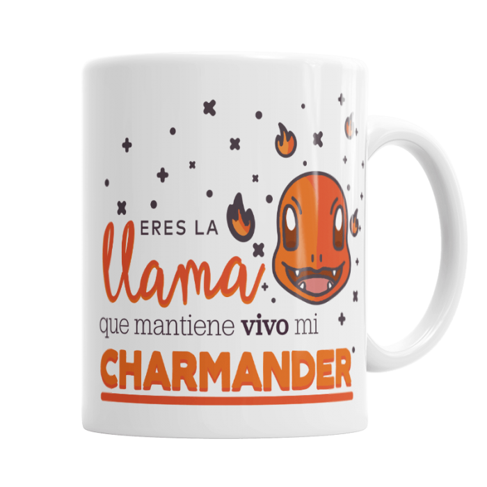 Taza Charmander  Tazas - La Cesta Mágica
