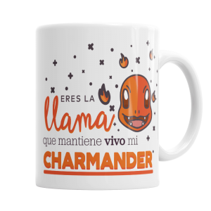 Taza Charmander  Tazas - La Cesta Mágica