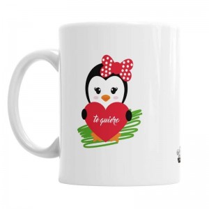 Taza amor Pinguino para Él  Tazas - La Cesta Mágica