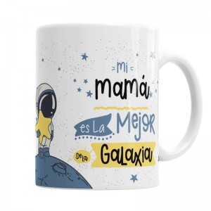Taza Mamá La Mejor de la Galaxia  Tazas - La Cesta Mágica
