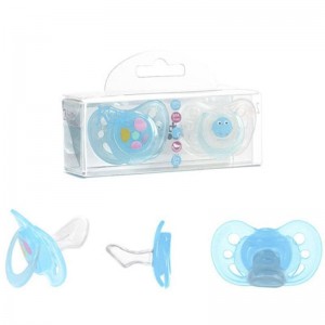 Pack Chupetes Kiokids Azul  Alimentacion y Lactancia - La Cesta Mágica
