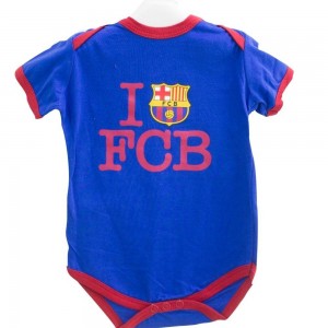 Pack 2 Bodys F. Club Barcelona  Ropa Bebé - La Cesta Mágica