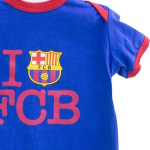Pack 2 Bodys F. Club Barcelona  Ropa Bebé - La Cesta Mágica