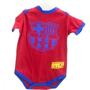Pack 2 Bodys F. Club Barcelona  Ropa Bebé - La Cesta Mágica