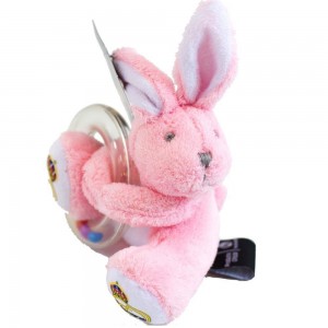 Peluche Sonajero Rosa Real Madrid  Peluches y Mas - La Cesta Mágica