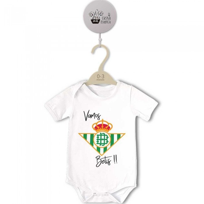 Body para Bebé, Escudo Vamos Betis  Bodys - La Cesta Mágica