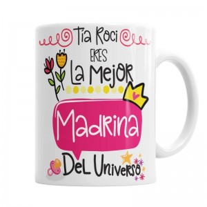 Taza Madrina  Tazas - La Cesta Mágica