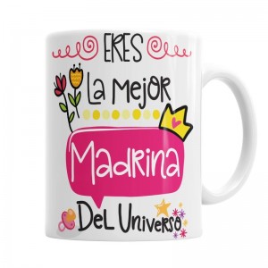 Taza Madrina  Tazas - La Cesta Mágica
