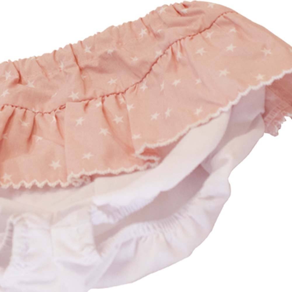 Conjunto Camisa Estrellas y Bombacho Volantes Cha-O  Ropa Bebé - La Cesta Mágica Conjunto Camisa Estrellas y Bombacho Volantes Cha-O  Ropa Bebé - La Cesta Mágica