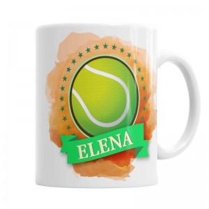 Taza Me gusta el Tenis  Tazas - La Cesta Mágica