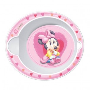 Cuenco con Cuchara Minnie Disney  Alimentacion y Lactancia - La Cesta Mágica