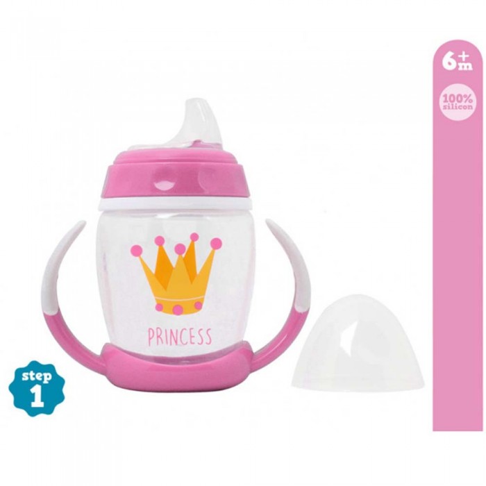 Taza Aprendizaje Princesa Kiokids  Alimentacion y Lactancia - La Cesta Mágica