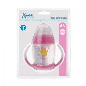 Taza Aprendizaje Princesa Kiokids  Alimentacion y Lactancia - La Cesta Mágica