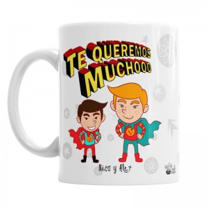 Taza Super Papá  Tazas - La Cesta Mágica