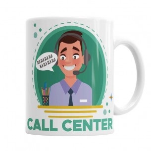 Taza Call Center Chico  Tazas - La Cesta Mágica