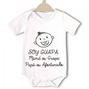 Body original para Bebé, Soy Guapa  bodys - La Cesta Mágica