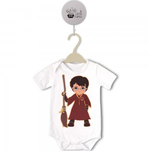 Body Bebé Estampado – Harry Potter, Juro que mis intenciones no son buenas–  – Babychitos