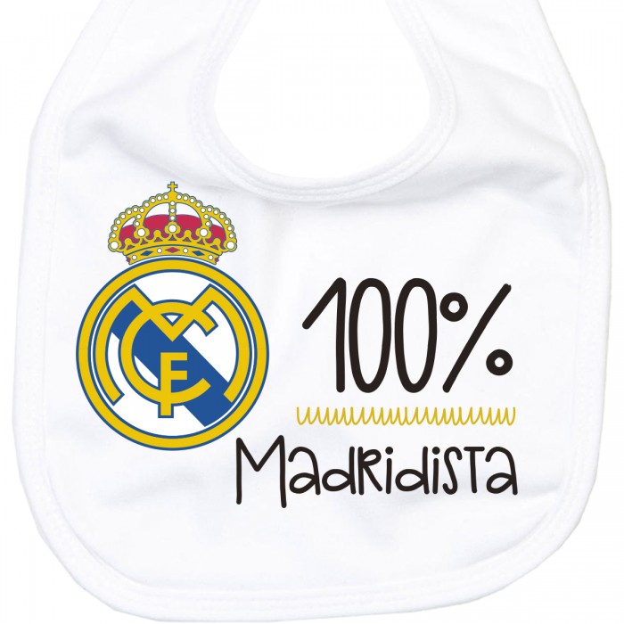 Babero Real Madrid para bebé – Labores Bella