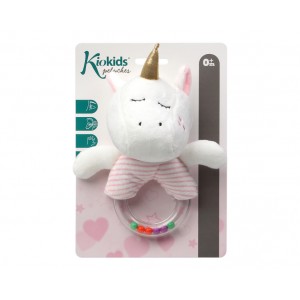 Sonajero Unicornio Kiokids  Peluches y Mas - La Cesta Mágica