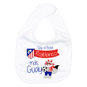 Babero Original Atletico de Madrid  Baberos - La Cesta Mágica 2