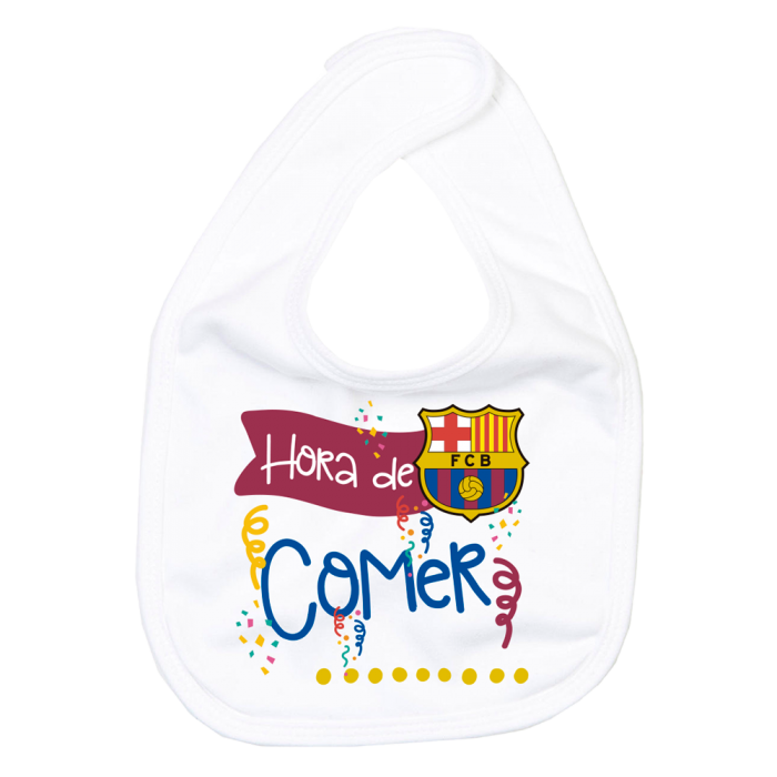 Babero FC Barcelona  Baberos - La Cesta Mágica