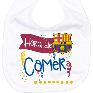 Babero FC Barcelona  Baberos - La Cesta Mágica