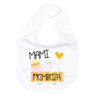 Babero Mami Primeriza  baberos - La Cesta Mágica 2