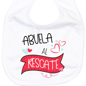 Babero Abuela al Rescate  baberos - La Cesta Mágica