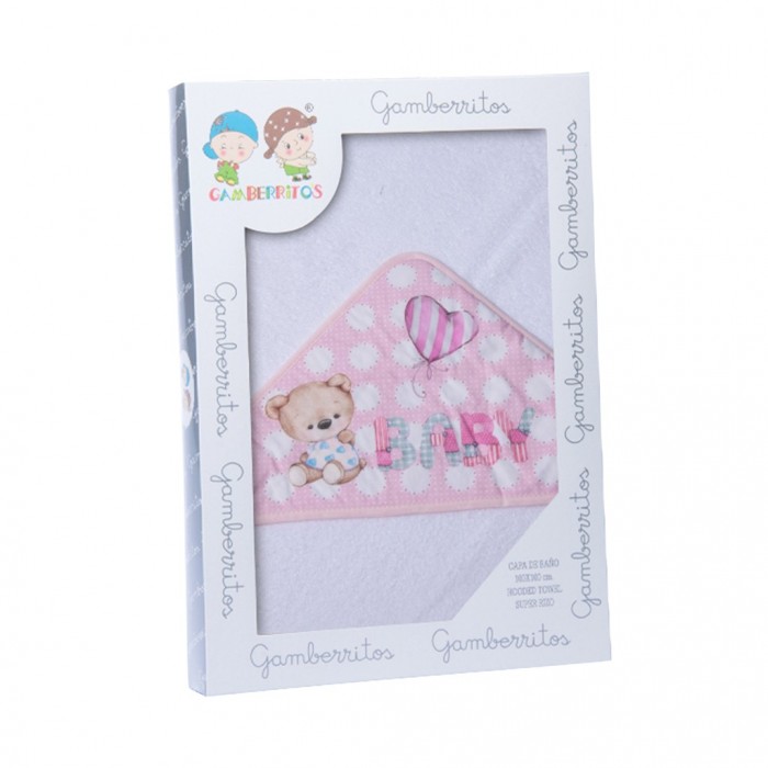 Capa Baño - Rosa  Para el Baño - La Cesta Mágica