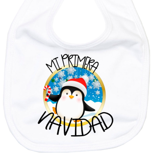 Tarta de Pañales Mi Primera Navidad Pinguino II  Tartas de Pañales - La Cesta Mágica