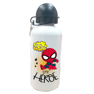 Botella Personalizada Spiderman  Botellas aluminio - La Cesta Mágica