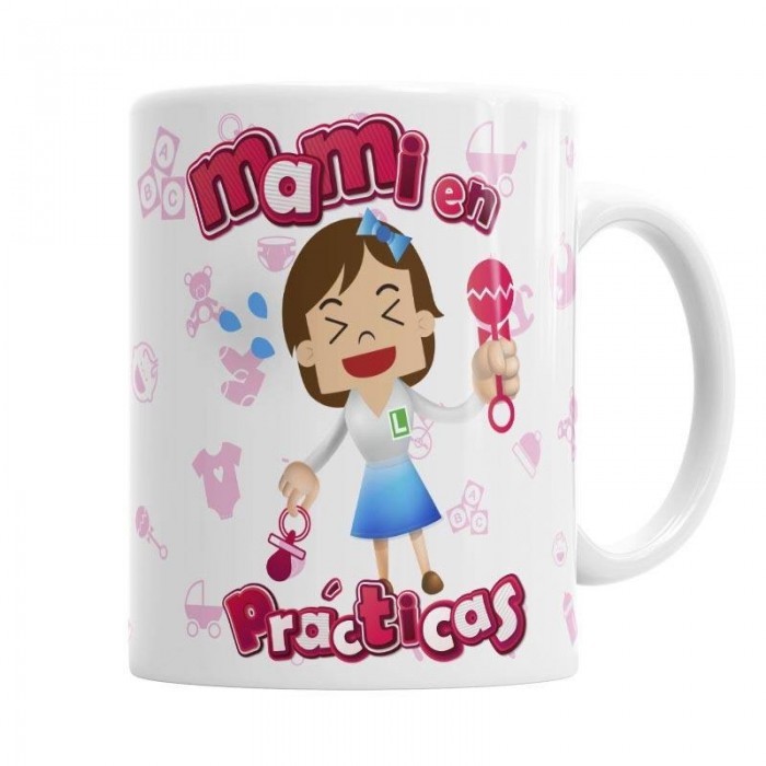 Tazas Papás Primerizos Pack Niña  Tazas - La Cesta Mágica