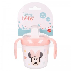 Taza Aprendizaje Minnie Dreams  Alimentacion y Lactancia - La Cesta Mágica